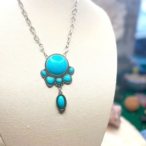 Turquoise Statement Necklace